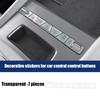 For BYD ATTO 3 EVO Yuan Plus 2026 2027 Central control button sticker central control panel drip protective film