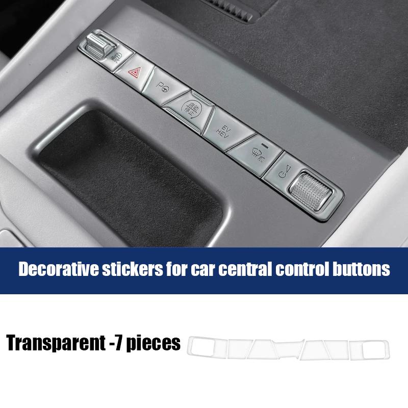 For BYD ATTO 3 EVO Yuan Plus 2026 2027 Central control button sticker central control panel drip protective film