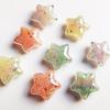 Transparent Iridescent Star-Five-Pointed Jelly Beads for DIY Jewelry and Crafts