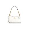 Bolso de Hombro Teri 25 Logo Clásico Piel Sintética para Mujer Bolso de Hombro Blanco CA548-IMRFF