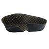 PU Motorcycle Seat Cushion Pad Piaggio Medley 150 - Waterproof Anti-Slip Shock Absorbing Inner Liner Foam Padding Black