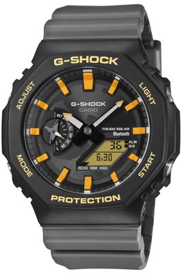 [CASIO] Zegarek G-SHOCK Model Współpracy z Fundacją Karola Darwina Tough Solar Materiał Przyjazny dla Środowiska GA-B2100DF-1AJR Czarny × Szary
