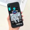 For Huawei P Smart 2019 6.21"Case Cute Cartoon Astronaut Soft Silicone Cover For Huawei P Smart 19 POT-LX3 Shockproof Phone Case