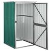 Vidaxl Garden Shed, Green, 88X89X161 Cm, Galvanized Steel