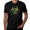 Biohazard Danger Symbol TShirt Graphic Print Short Sleeve TShirt