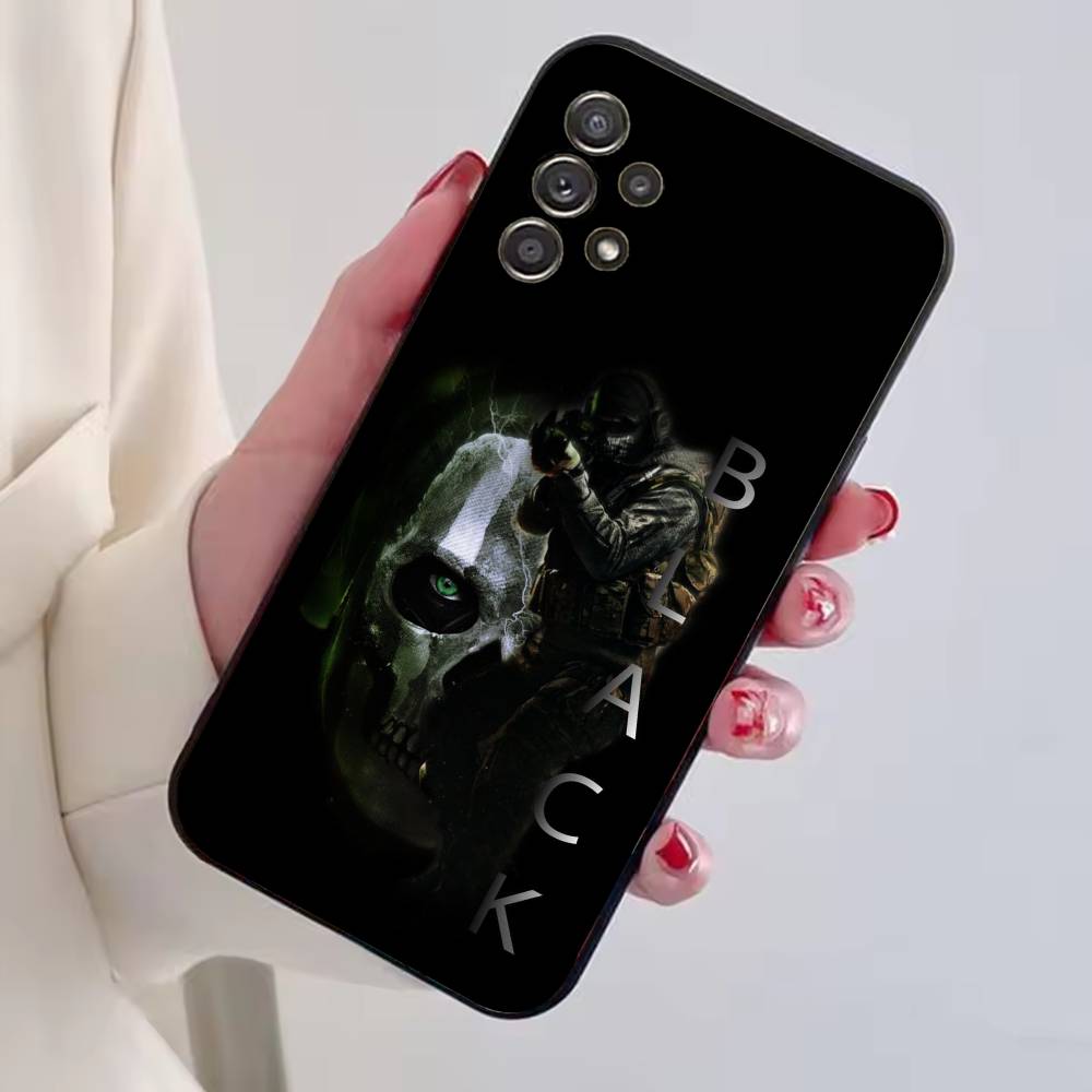 COD Call Of Duty G-Ghost Phone Case For Samsung S25,S24,S21,S22,S23,S30,Ultra,S20,Plus,Fe,Soft Silicone Black Cover