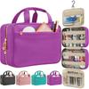 Ladies' Travel Toiletry Bag Hanging Multifunctional Storage Makeup Storage Bag With Transparent Pocket And Compartment Makeup Bag