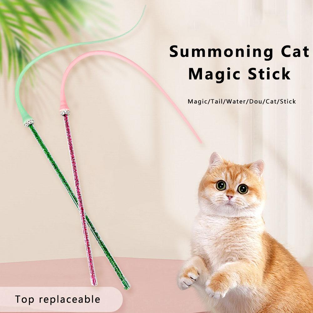 Katzenspielzeug aus Silikon mit simuliertem Mäuseschwanz, interaktives, bissfestes Katzenspielzeug, langlebig und sehr unterhaltsam