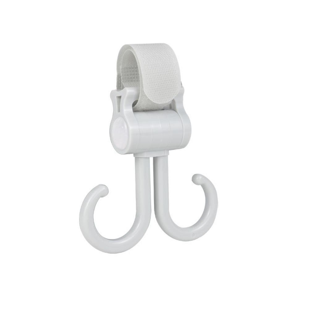 Electric Double Hook 360 Rotatable Stroller Hook New Clasp Loop Hanging Buckle Baby Stroller