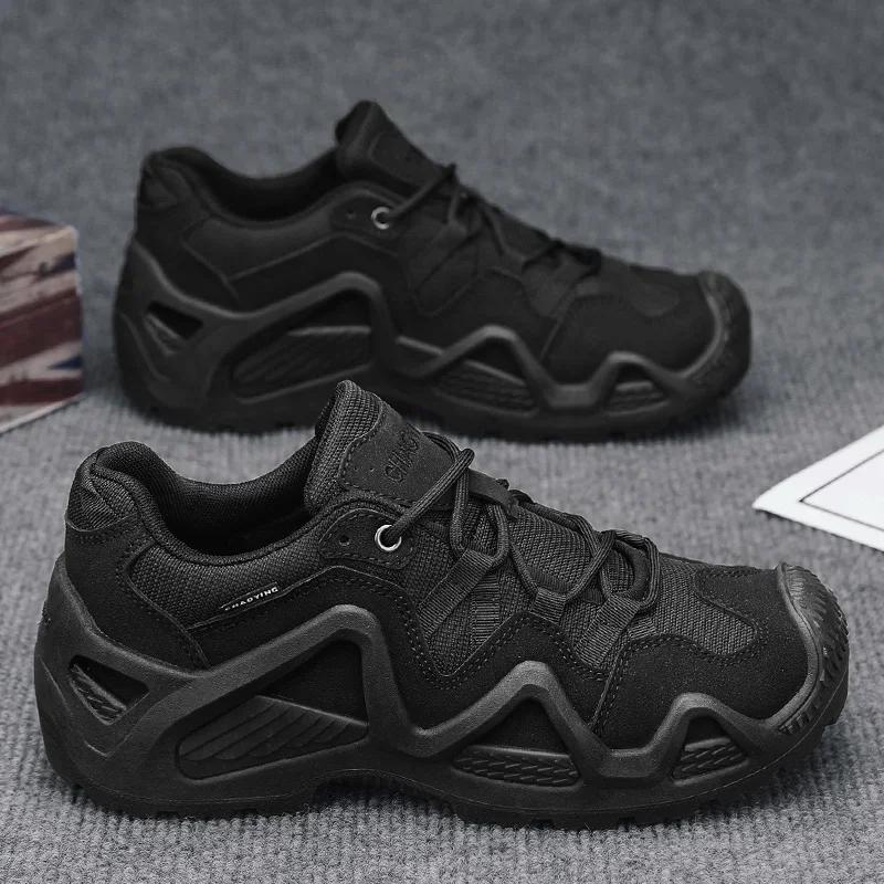 2025 Summer New Desert Boots Men Women Tactical Combat Waterproof Breathable Mesh Upper Multi-terrain EVA Midsole Anti-wear