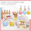 Easter Resin Decorative Statues And Figurines, Tabletop Ornaments, Garden Decorations.