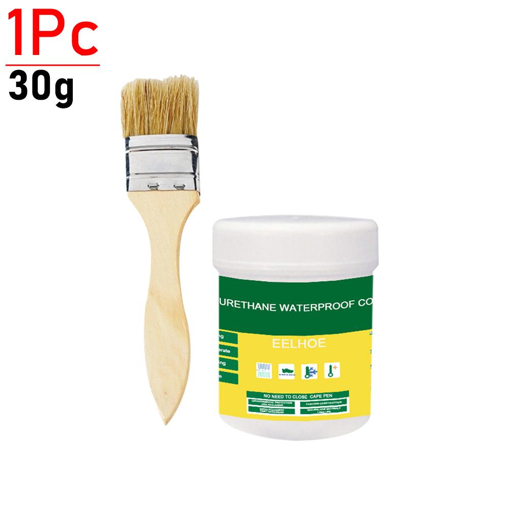 

1/2/3 шт. Водонепроницаемый герметик с покрытием Прозрачный Невидимый Клей-паста С кистью Клей Ремонт Дом Крыша Ванная