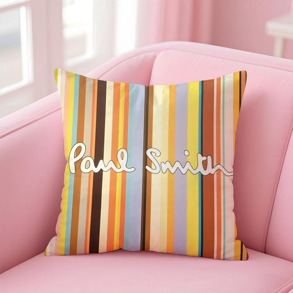 Art P-Paul S-Smith Cushion Cover Comfortable Reversible Pillow Cover Ideal for Car Sofa Bedroom & Beyond