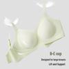 B-E Cup Plus Size Seamless Antibacterial Bra with Side Support for Women