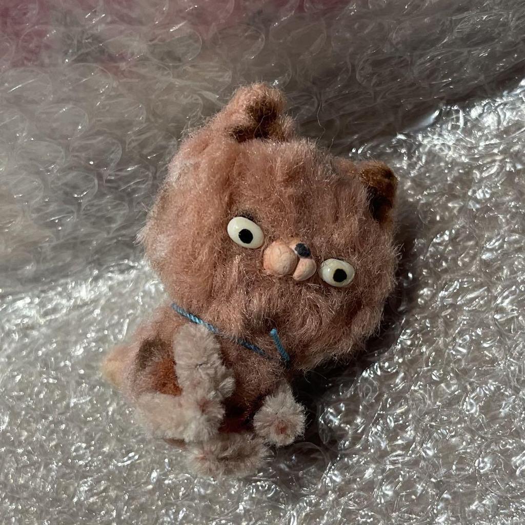 [USED] Ippo Artist Cat Plush Toy Teddy Bear Handmade