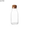 Cork Stopper Transparent High Borosilicate Glass Storage Bottle Sealed Can Tea Can Coffee Bean Storage Bottle Kitchen Supplies