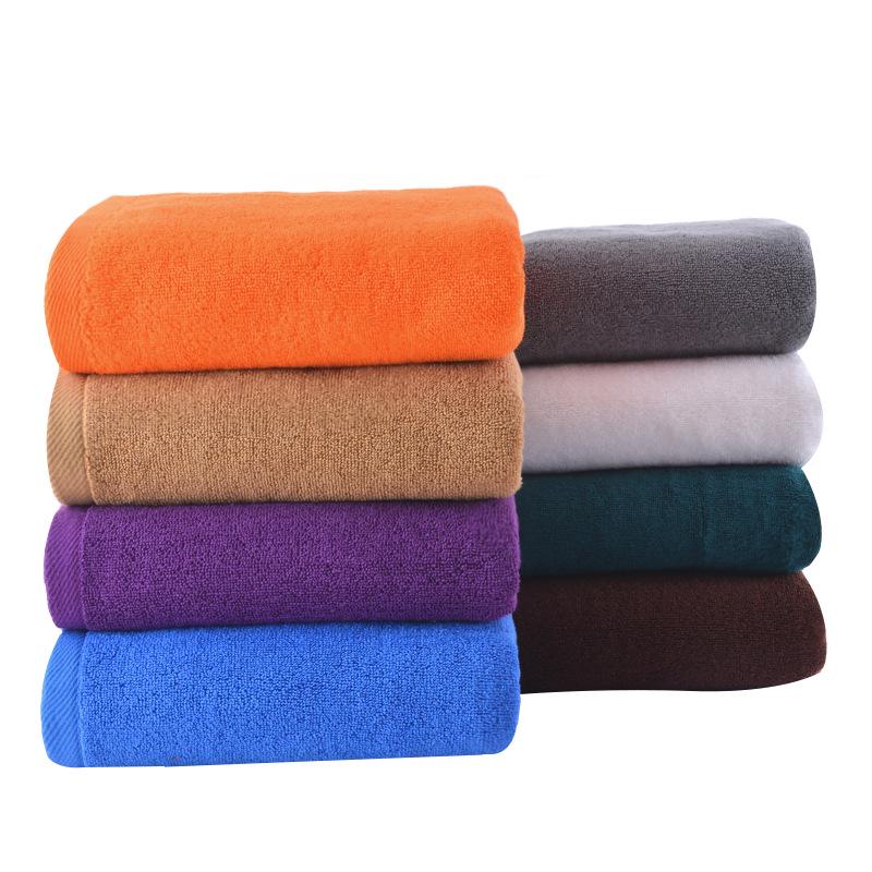 Dark Color Pure Cotton Extra Thick Absorbent Towels for Beauty Salon, Hotel, Guesthouse & Foot Massage
