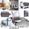 Clutch Waterproof Fabric Toiletry Bag [FUPUTWO] Men's Bag, Pouch, (Black)