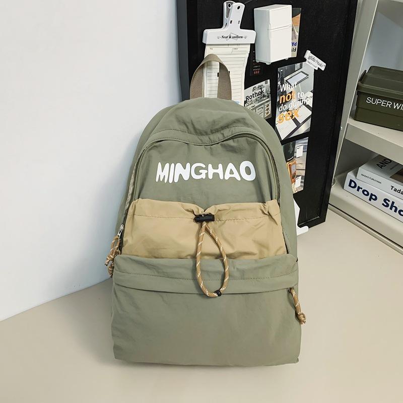 

Простой японский студент колледжа Высококачественный школьный рюкзак Женский студент старшей школы Легкий Ins Нишевый рюкзак Универсальный рюкзак Мужской