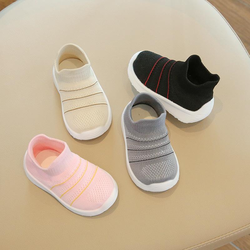 Scarpe traspiranti per bambini, Scarpe da bambina, Scarpe casual, Scarpe con suola morbida, Scarpe per gattonare