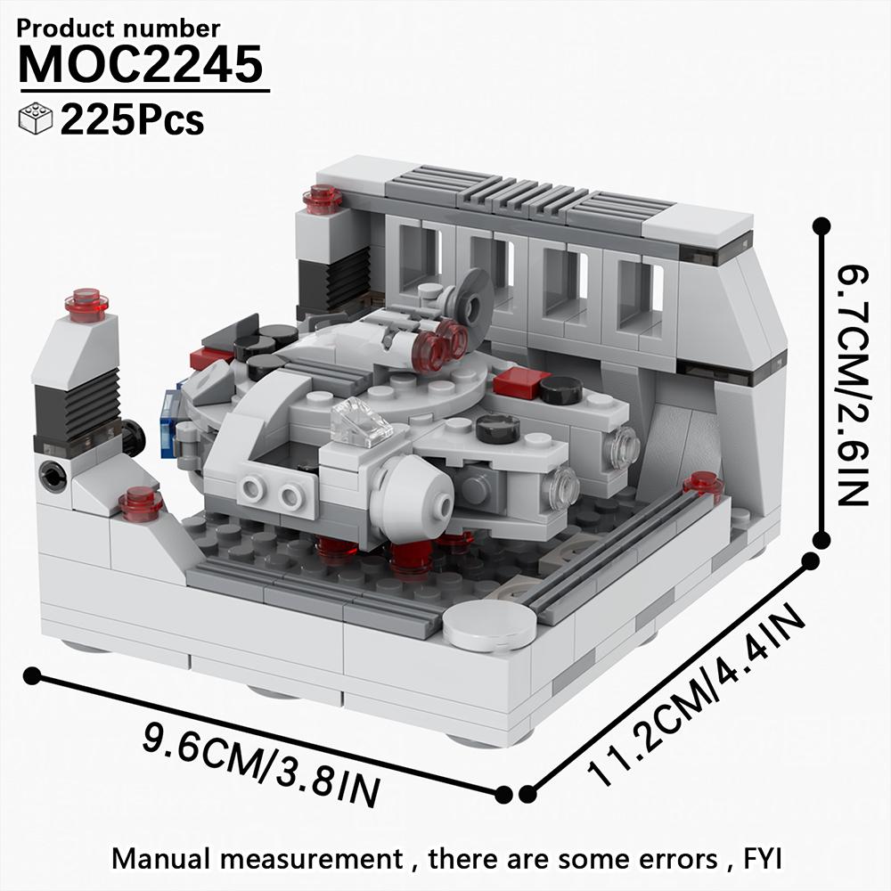 MOOXI Seria Wojen Kosmicznych Model Scenariuszowy MOC Klocki DIY Diorama Zabawki dla Dorosłych i Dzieci Zestaw Klocków Prezenty Montessori Dekoracja