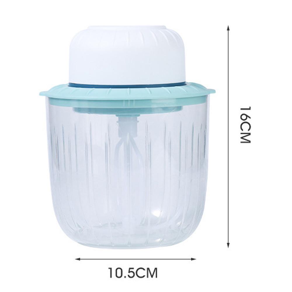 

Electric Mixer Ultra-Large Capacity Whisk Egg Beater Control Kitchen Blender USB Wireless Kitchen Automatic Frother Foamer синий