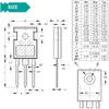 IRFP460N IRFP460 MOSFET Transistors 500V 20A Power MOSFETS Transistor N-Channel TO-247 for Electronic Circuit DIY(6 Pcs)