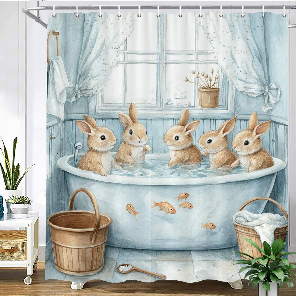 

Прекрасный узор с кошками и собаками для ванной Занавеска для душа Занавеска для ванны Мультяшный принт с животными Занавески для ванной комнаты для домашнего декора занавеска W150xH180cm