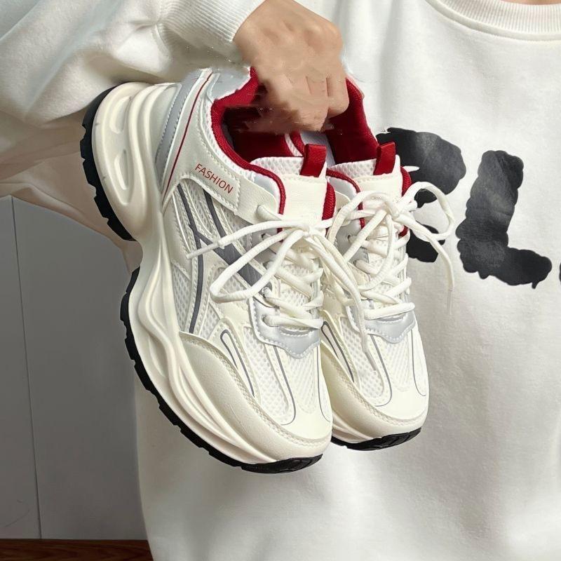 Casual Women's Shoes - New Thick-soled Dad Shoes, Retro and Versatile Sports Shoes