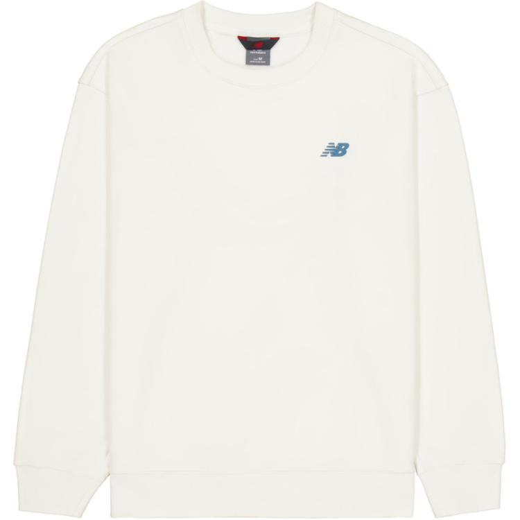 New Balance Sweatshirt Men s Ivory White NCE41311-IV XL