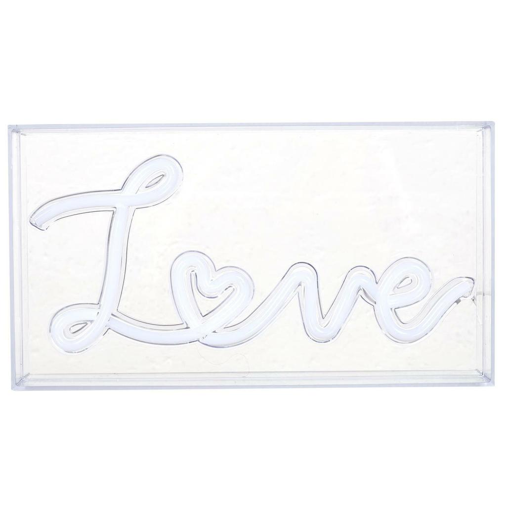 Love Acrylic Led Lamp