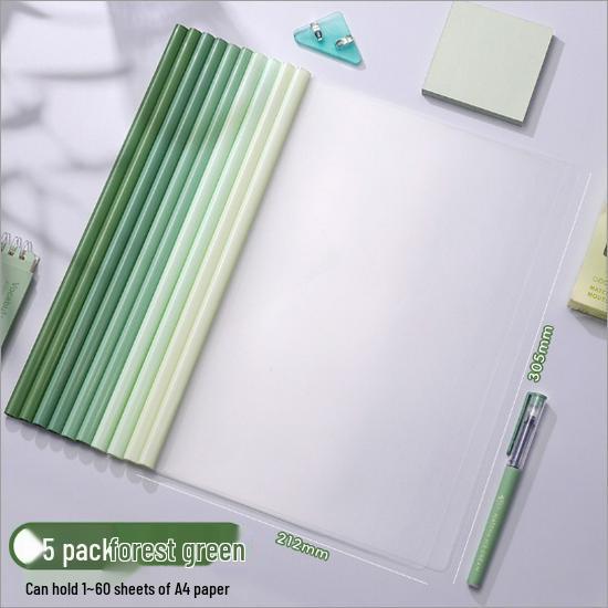 A4 Transparante Klemmap voor Kantoor- en Studentenopslag