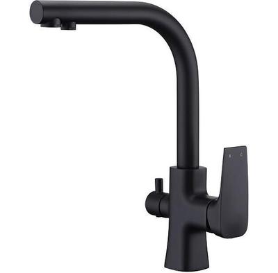 Mixer Blue Water Tivoli Black Mat