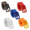 Plastic Buckle Waist Belt Strap Smooth Buckle Cummerbund Belts Waistband Silicone Belt Casual Belts