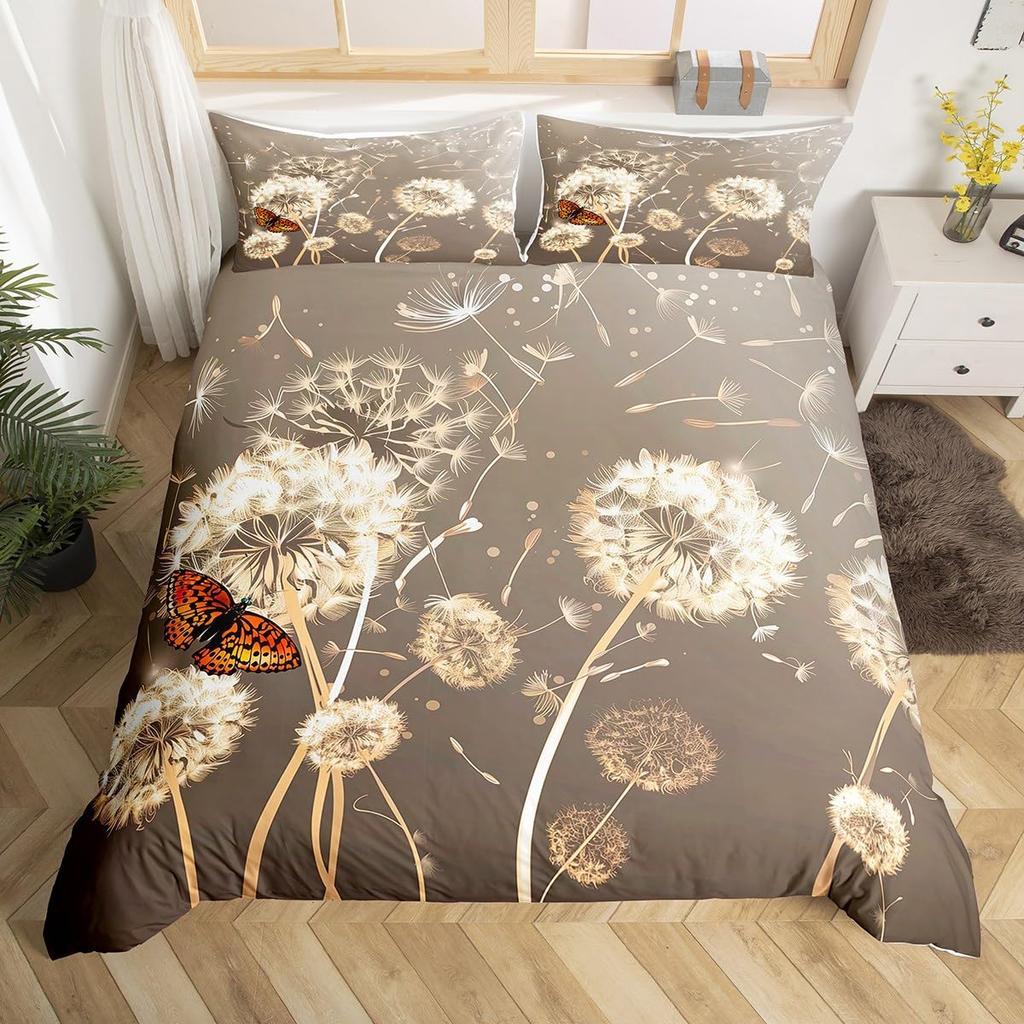 Schmetterling Bettwäsche Set Blau Schmetterlinge Bettwäsche Set Mädchen Fliegender Schmetterling Bettdecke Bezug Tier Steppdeckenbezug mit 2 Kissenbezügen