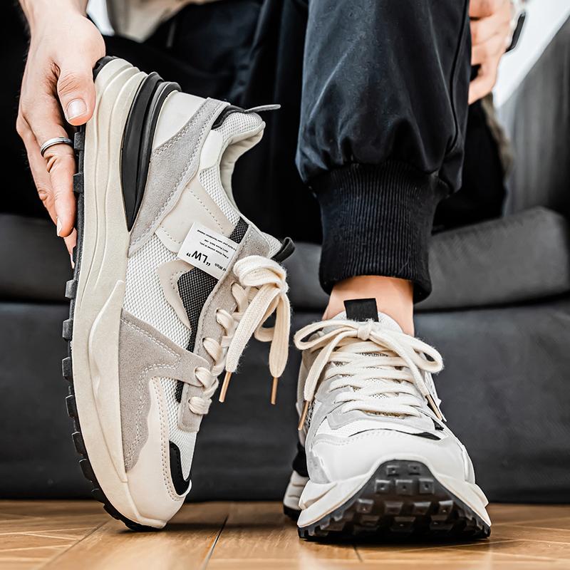 New Men's  Sneakers Skate Shoes Casual Shoes Non-Slip Daily Wear Lightweight Elegant Travel Outdoor  Commuting Running Shoes