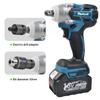 18V Cordless Electric Screwdriver Speed Brushless Impact Wrench Rechargable Drill Driver LED Light For Makita Battery pin