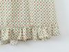 2026 Spring Beige Floral Print Camisole Dress - European & American Style, Mid-Length