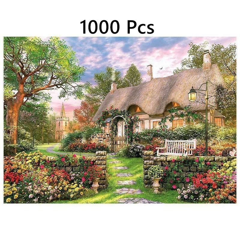 Adult Jigsaw Puzzle 1000 Pieces Paper Material Home Decor Friendship Activity Unique Gift Learning Inspiration