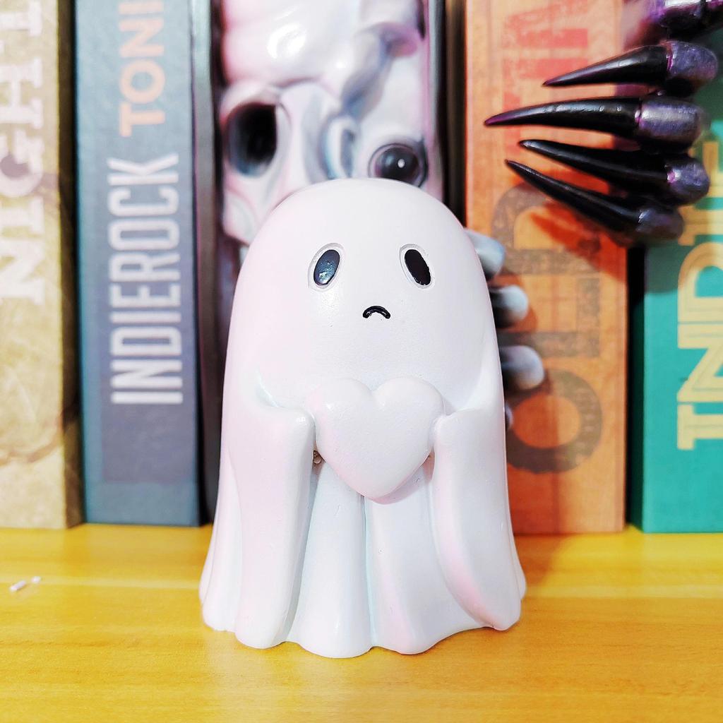 Christmas Middle Finger Ghost Ornament - Cute Holiday Decoration for Friends