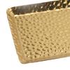 25x11cm Towel Hammered Trays Stainless Steel Multi Purpose Dishwasher Safe Dessert Tray Plate for Home Restaurant