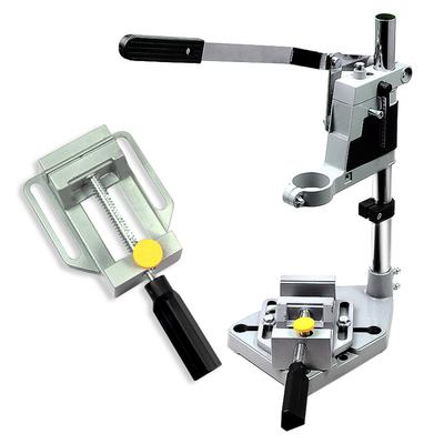 Electric Bench Drill Stand Single-Head Bench Drilling Machine Chuck Multifunctional Aluminum Alloy Power Grinder Accessories