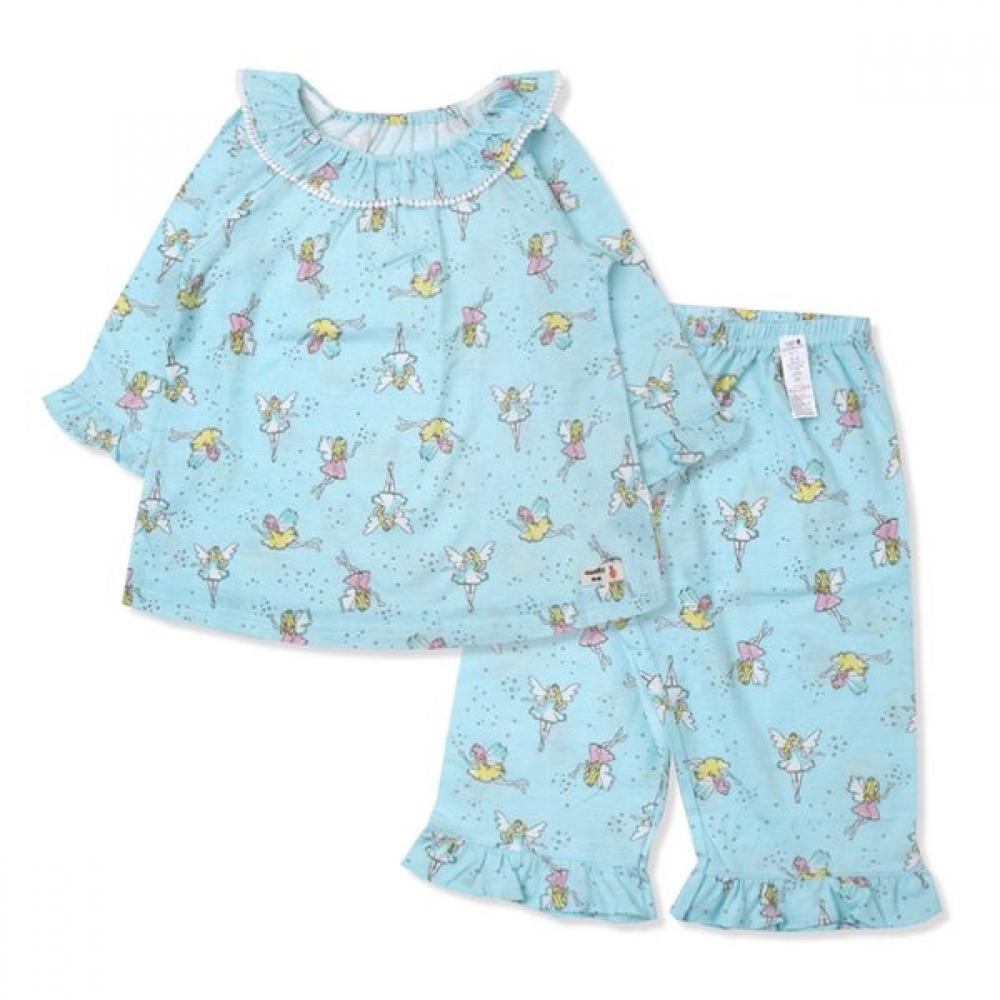 Organicmom Fairy Half Sleeve Kids Pajamas Mgsssw08 120