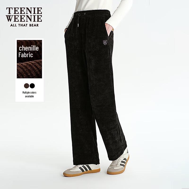 

Teenie Weenie Women s 2025 Autumn Chenille Straight-Leg Sweatpants M