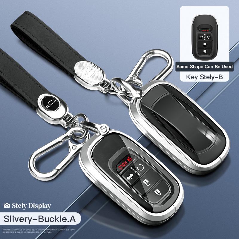 Universal Honda Civic Key Cover for Accord, XRV, Guandao, Haoying, and Xingge - Stylish Car Key Bag with Buckle