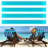Towel Bands for Cruise Chairs,Beach Towel Bands,Towel Clips for Beach Chairs (4 Blue), Travel and Vacation Essentials.