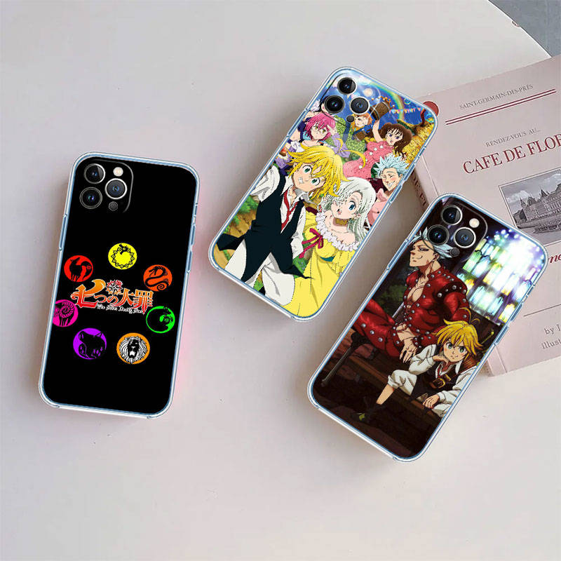 IR24 Seven Deadly Sin Case for Motorola E22S E7 G6 G7 G8 G9 Plus Power Play G10 G20 G04 E30 E40 E22 E20 E13 E15 G22 G23 G05 G75 G35 G55