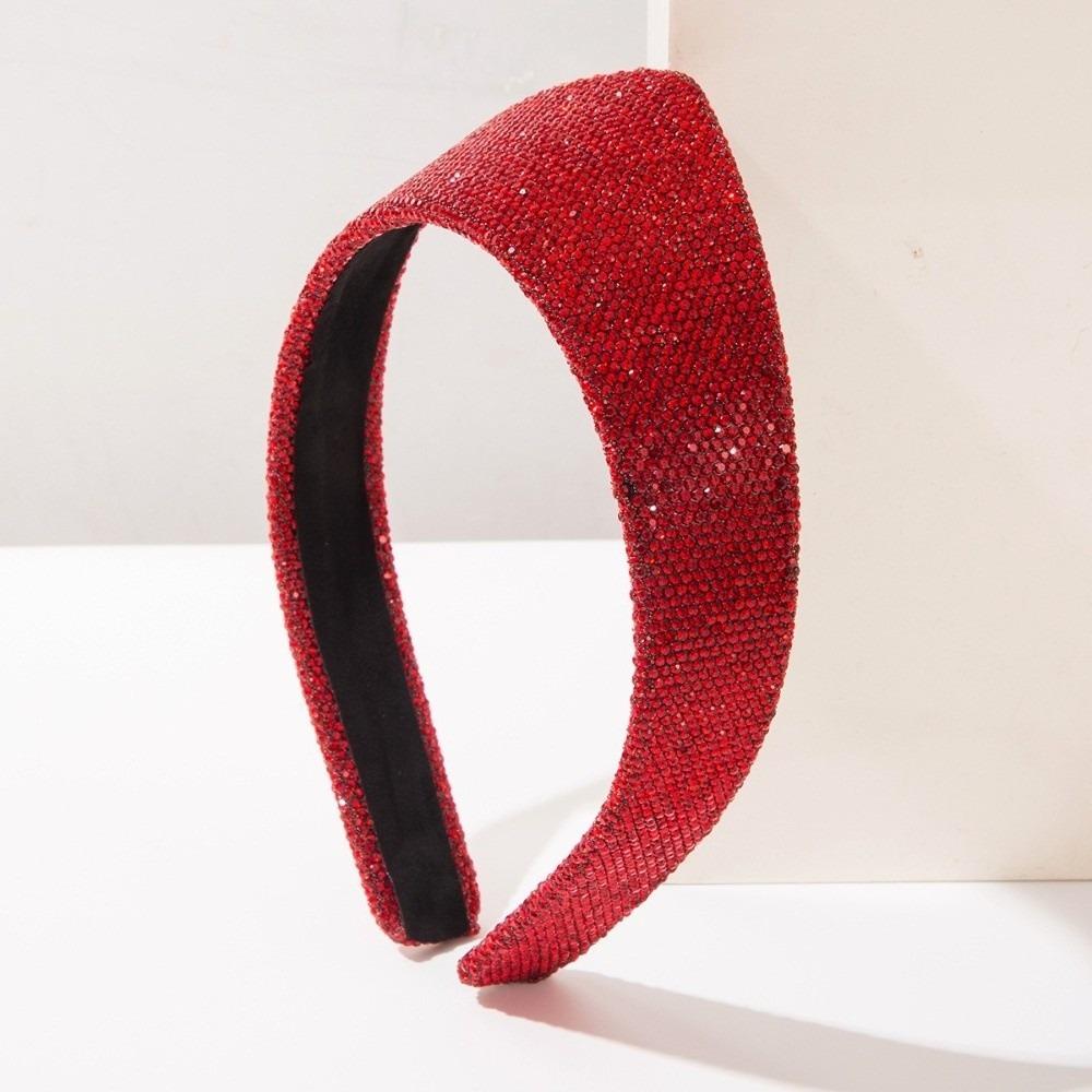 Ultra Glitzernde Diamantkrone Stirnband Retro Barock Glitzernder Haarreifen Für Frauen