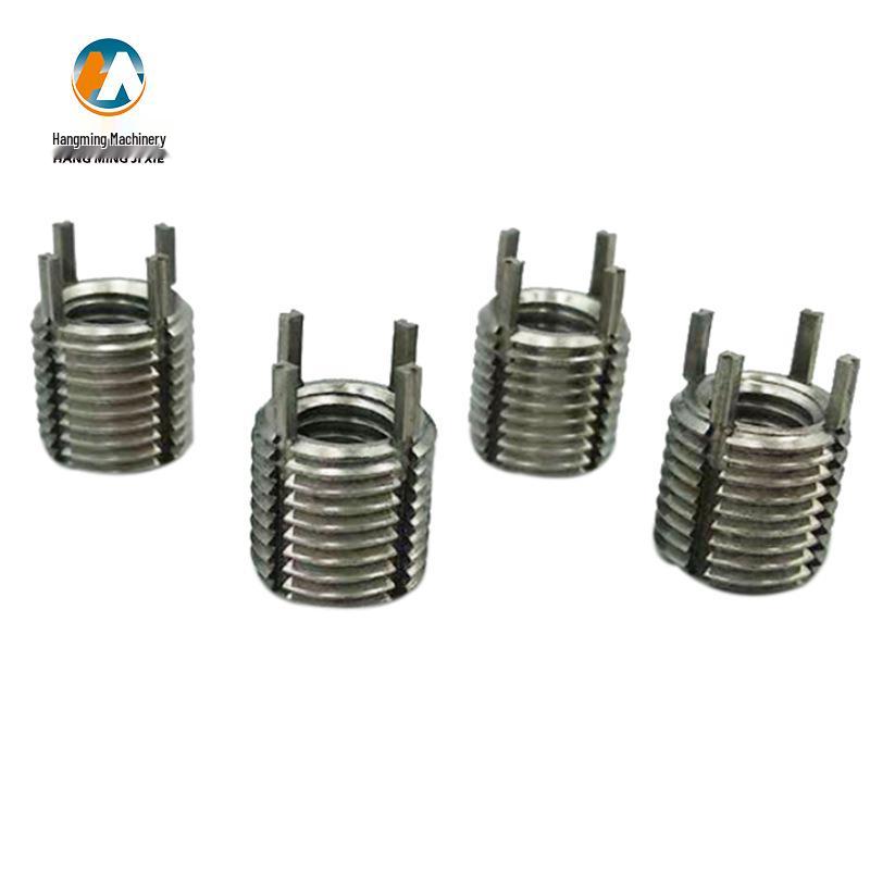 Carbon Steel Self-Tapping Thread Repair Insert with Heavy-Duty Key Lock Pin Sleeve