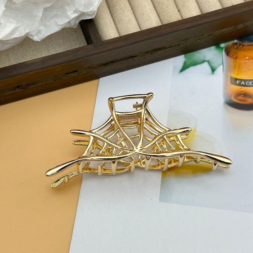 Halloween ladies' spider alloy hair clip styling tool, headwear, hair accessories, girls' gifts